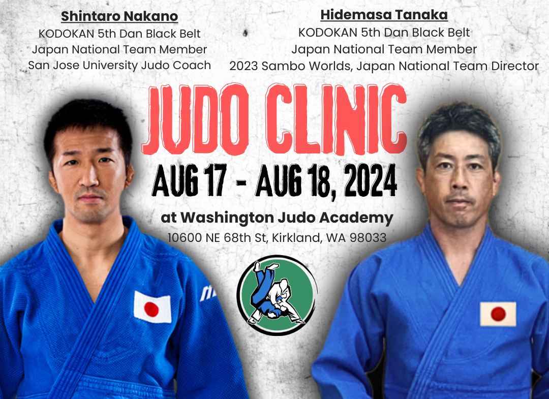 Shintaro Nakano & Hidemasa Tanaka Judo Clinic (August, 2024 ...